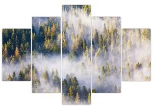 Slika dreves v megli (150x105 cm)