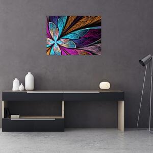 Slika - Abstrakcija, cvet (70x50 cm)