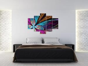 Slika - Abstrakcija, cvet (150x105 cm)