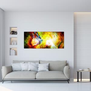 Slika - Vesoljski metulj (120x50 cm)