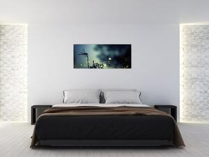 Slika - Kačji pastir v bleščeči noči (120x50 cm)