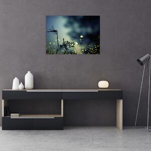 Slika - Kačji pastir v bleščeči noči (70x50 cm)