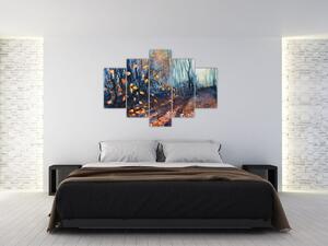 Slika - Jesenski sončni žarki (150x105 cm)