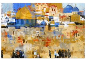 Slika - Zid objokovanja, Jeruzalem, Izrael (90x60 cm)