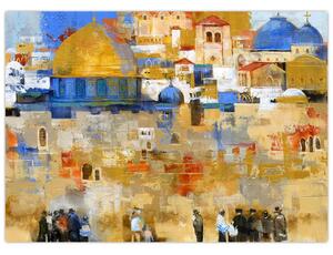 Slika - Zid objokovanja, Jeruzalem, Izrael (70x50 cm)