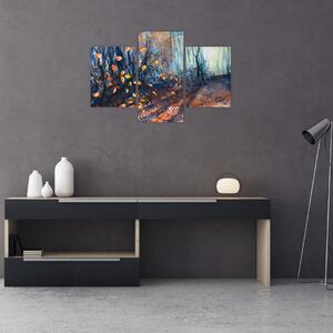 Slika - Jesenski sončni žarki (90x60 cm)