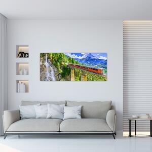 Slika - Matterhorn, Zermatt, Valais, Švica (120x50 cm)