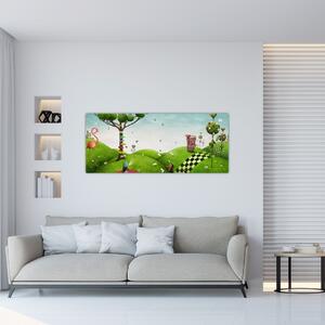 Slika čudovite pokrajine (120x50 cm)