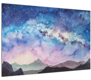 Slika - Mlečna cesta, akvarel (90x60 cm)