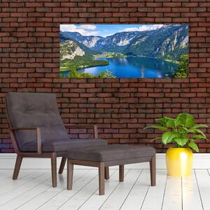 Slika - Hallstattsko jezero, Hallstatt, Avstrija (120x50 cm)