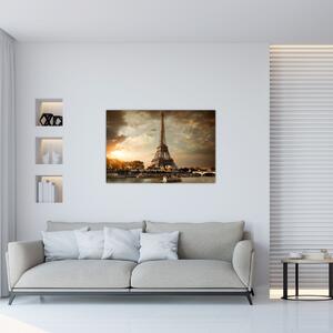 Slika - Eifflov stolp, Pariz, Francija (90x60 cm)