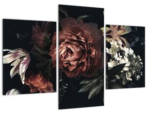 Slika - Temne rože (90x60 cm)