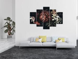 Slika - Temne rože (150x105 cm)
