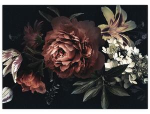 Slika - Temne rože (70x50 cm)