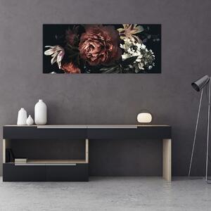 Slika - Temne rože (120x50 cm)