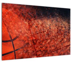 Slika - Košarkarska žoga (90x60 cm)