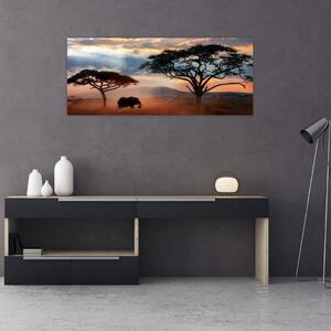 Slika - Nacionalni park Serengeti, Tanzanija, Afrika (120x50 cm)