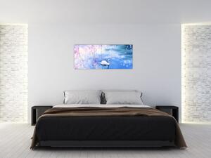 Slika - Čarobno jezero (120x50 cm)