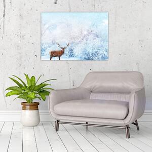 Slika veličastnega jelena (70x50 cm)