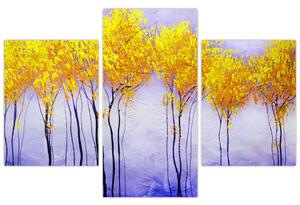 Slika rumenih dreves (90x60 cm)