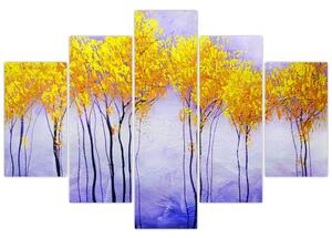 Slika rumenih dreves (150x105 cm)