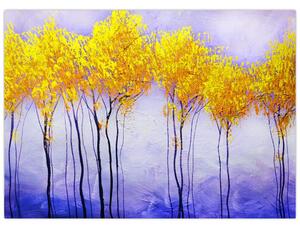 Slika rumenih dreves (70x50 cm)