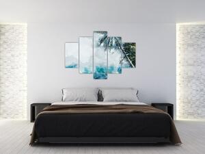 Slika palme nad morjem (150x105 cm)