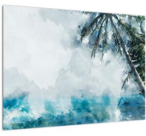 Slika palme nad morjem (70x50 cm)