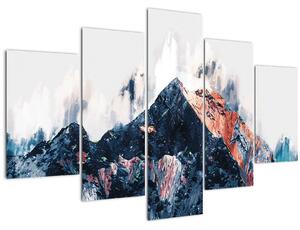 Slika - Abstraktna gora (150x105 cm)
