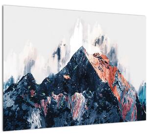 Slika - Abstraktna gora (70x50 cm)