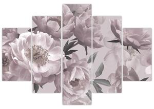 Slika - Vintage cvetovi potonike (150x105 cm)