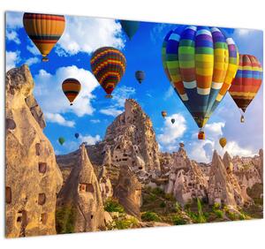 Slika - Baloni na vroč zrak, Kapadokija, Turčija. (70x50 cm)
