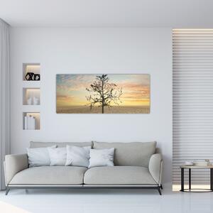 Slika - Drevo v puščavi (120x50 cm)