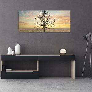 Slika - Drevo v puščavi (120x50 cm)