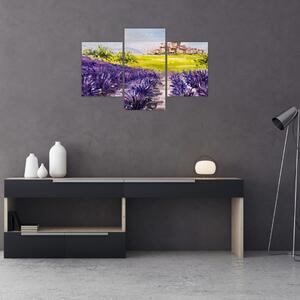 Slika - Provansa, Francija, oljna slika (90x60 cm)