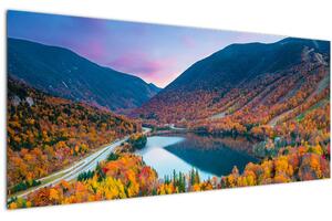 Slika - White Mountain, New Hampshire, ZDA (120x50 cm)