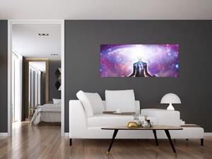 Slika - Povezovanje z vesoljem (120x50 cm)