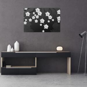 Slika - Rože na vejah (90x60 cm)