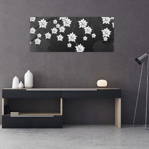 Slika - Rože na vejah (120x50 cm)