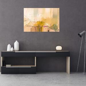 Slika - Abstrakcija, oljna slika (90x60 cm)