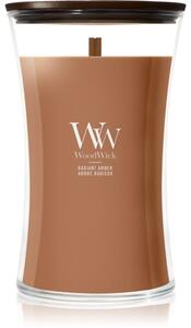Woodwick Radiant Amber mirisna svijeća s drvenim fitiljem 610 g