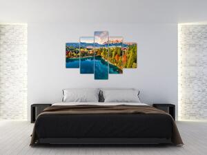 Slika - Uriško jezero, Avstrija (150x105 cm)