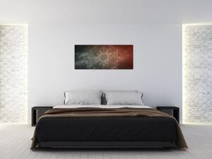 Slika - Kozmični dodekagram (120x50 cm)