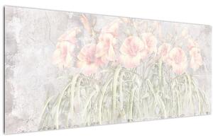 Slika - Freska lilij (120x50 cm)