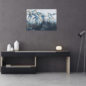Slika - Bambus na steni (70x50 cm)