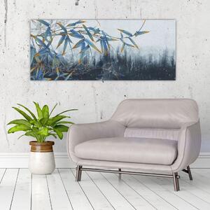 Slika - Bambus na steni (120x50 cm)