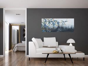 Slika - Bambus na steni (120x50 cm)