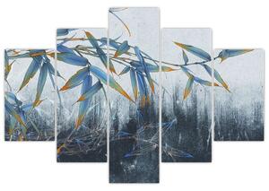 Slika - Bambus na steni (150x105 cm)