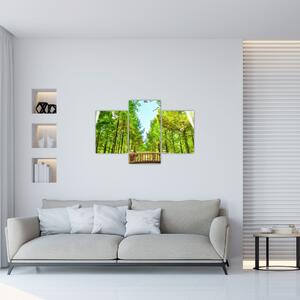 Slika - Pogled na gozd (90x60 cm)