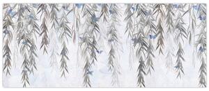 Slika - Vrbove vejice z metulji (120x50 cm)